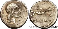 THE REPUBLIC (280 BC to 27 BC) Denier CALPURNIUS Rome 90 AC. (18mm, 3,71g, 4h) -