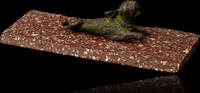 Italie Small Roman bronze: panther/chimera. -