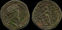 Italie SESTERCE Sesterce - MARC AURELE - Rome Year 163. Salutati Augusto Salus -