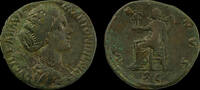iatlie Sesterce Sestertius - Lucille - Rome 164-166. Venus -