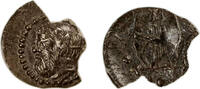 Italie SICILY Katane Tetras / Trionkia Silenus and Kithara Extremely rare -