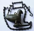 Mughal Hanging Oil Lamp In The Shape Of A Bird. -