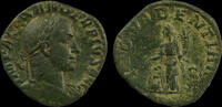Italie Sestertius ALEXANDER SEVERE. Sestertius. Rome - AD 234 - Providentia (Providence) -