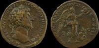 Italie Sestertius - Sesterce MARCUS AURELIUS. Sestertius. Rome - 163-164. Victory over Armenia. -