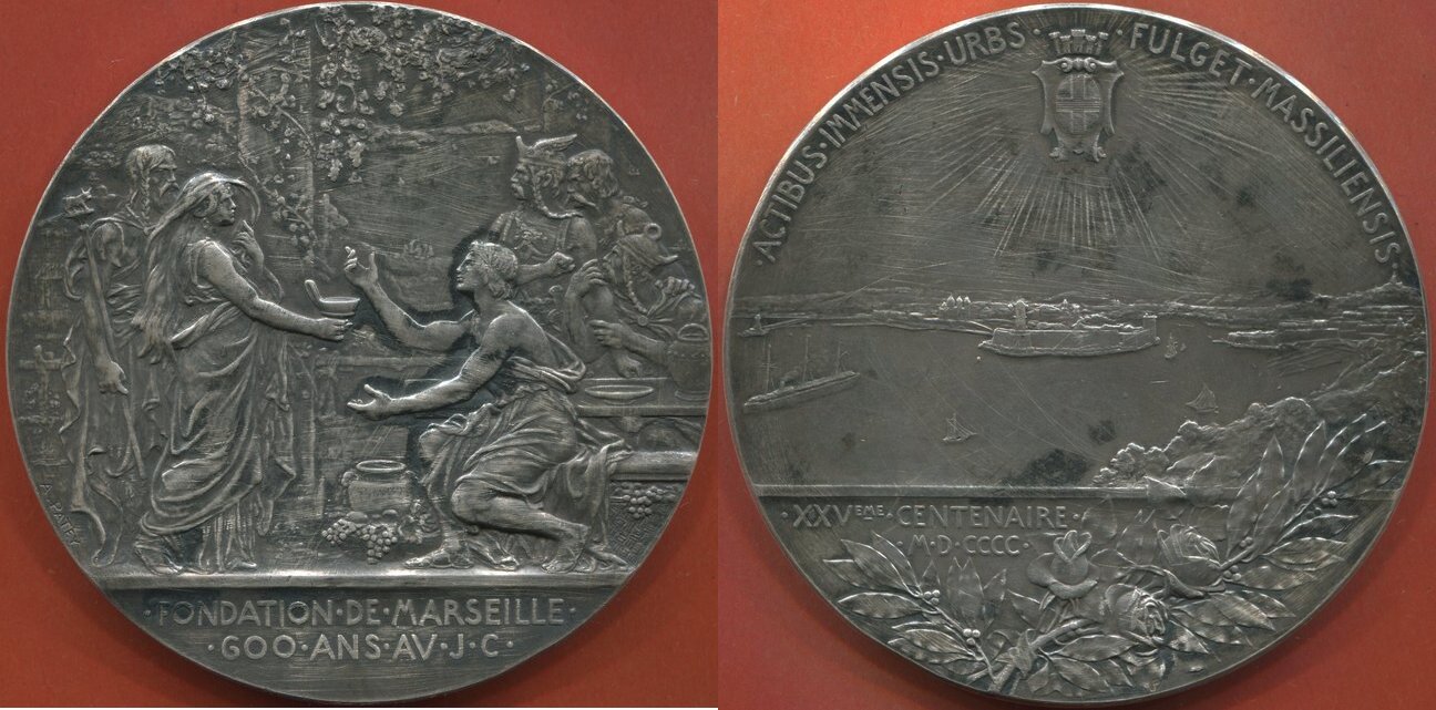 MÉDAILLE FONDATION DE Marseille EUR 40,00 - FR