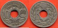 Moderne Französische Münzen 10 CENTIMES LINDAUER MAGNETIQUE ANNEE 1920 A ATELIER PARIS METAL CUPRO-NICKEL * / N° CATALOGUE : G286 -