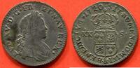 Französische Königliche Münzen 20 SOLS LOUIS XV 1715-1774 DE FRANCE-NAVARRE OU 1/6 D'ECU 1720 & ATELIER AIX POIDS 4.11g R2 * / N° CATALOGUE : G295 -
