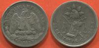 Ausländische Münzen 25 CENTAVOS MEXIQUE EN ARGENT 1888 G O R ETAT TTB PETITS CHOCS SUR LA TRANCHE / N° CATALOGUE : KM406.5 -