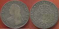 Französische Königliche Münzen LOUIS XV 1715-1774 ÉCU AUX BRANCHES D'OLIVIER 1737 L BAYONNE POIDS 28.82g RARETÉ R2 ETAT TB/TTB / N° CATALOGUE : G321 -