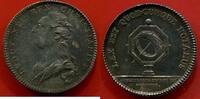 Médailles JETON LOUIS XVI 1774-1793 EN ARGENT CONSEIL DU ROI ET NOTAIRE GRAVEUR P.DROZ POIDS 10.99g ETAT SUPERBE MAGNIFIQUE PATINE DE MEDAILLI -