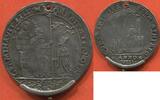 Ausländische Münzen ITALIE VENISE FRANCESCO MOLIN 1646-1655 OSCELLA EN ARGENT 1653 ANNO VIII S M V FRAPPE MÉDAILLE POIDS 10.07g ETAT TB TRÈS RARE M -