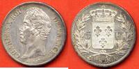 Französische Dezimalmünzen 5 FRANCS CHARLES X 2eme TYPE A L'EFFIGIE MODIFIEE 1828 A ATELIER PARIS METAL ARGENT * / N° CATALOGUE : G644 -