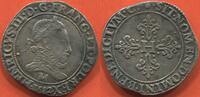 Französische Königliche Münzen 1589 FRANC HENRI III 1574- D'ARGENT AU COL FRAISE ANNÉE 1582 M ATELIER TOULOUSE POIDS 12.99g ETAT QUASI SUPERBE TRÈS JOLIE MONNAIE / N° C -