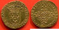 ECU D OR 1629 Französische Königliche Münzen LOUIS XIII 1610-1643 DEMI   1629 D ATELIER LYON POIDS 1.68g R3 / N° CATALOGUE : GAD53 vz