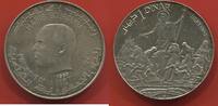 Ausländische Münzen 1 DINAR TUNISIE EN ARGENT A/ HABIB BOURGUIBA 1969 R/ NEPTUNE POIDS 19.87g / N° CATALOGUE : KM298 -