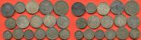 Lots LOT DE 16 MONNAIES ETRANGERES EN ARGENT DIVERS TITRE POIDS TOTAL 223g ETAT TTB A SUPERBE LOT V5 -