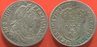 Französische Königliche Münzen LOUIS XIV 1643-1715 1/12 ÉCU AU BUSTE JUVÉNILE MÉTAL ARGENT ANNÉE 1660 I ATELIER LIMOGES POIDS 2.15g ETAT TB/TTB / N° CATALOGUE -