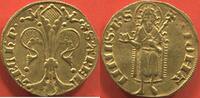 Französische Königliche Münzen 1359 FLORIN ARLES ETIENNE DE LA GARDE 1351- D'OR A/ S.AREL- ARCH P. R/ S.IOHA - NNES. POIDS 3.45g ETAT SUPERBE / N° CATALOGUE : FR24 -