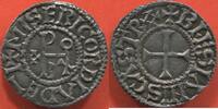 Französische Königliche Münzen DENIER EUDES 888-898 EN ARGENT (NON DATE) ATELIER BLOIS POIDS 1.44g DIAMETRE 19mm ETAT SUPERBE JOLIE PIÈCE AVEC SON ECLAT DE FRAPPE -