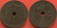 Ausländische Münzen 1 CENT INDOCHINE EN BRONZE 1919 A POIDS 5g ÉTAT SUPERBE / N° CATALOGUE : LECOMPTE079 -