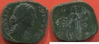 Antike M&uuml;nzen AS FAUSTINE II AS EN BRONZE A/ FAVSTINE AUGUSTA, SON BUSTE... 127.30 US$  +  34.72 US$ shipping