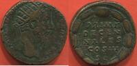 Antike M&uuml;nzen 180 AS MARC AUR&Egrave;LE 161- EN BRONZE A/ IMP ANTONINVS AVG TR ... 208.31 US$  +  34.72 US$ shipping