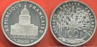 Moderne Franz&ouml;sische M&uuml;nzen 100 FRANCS 2000 EN ARGENT PANTH&Eacute;ON 2000 BE T... 69.44 US$  +  34.72 US$ shipping