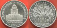 Moderne Franz&ouml;sische M&uuml;nzen 100 FRANCS 1999 EN ARGENT PANTH&Eacute;ON 1999 BE T... 127.30 US$  +  34.72 US$ shipping