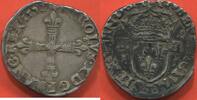 Franz&ouml;sische K&ouml;nigliche M&uuml;nzen QUART D&rsquo;&Eacute;CU 1592 CHARLES X 1589-1590  CRO... 98.37 US$  +  34.72 US$ shipping