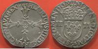 Franz&ouml;sische K&ouml;nigliche M&uuml;nzen QUART D&rsquo;&Eacute;CU EN ARGENT 1605 HENRI IV 1589-... 115.73 US$  +  34.72 US$ shipping