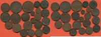 Lots BRONZE RUSSIE LOT DE 22 MONNAIES EN A REPERTORIER LOT X1 ETAT TB/TTB -