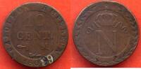 Französische Dezimalmünzen 10 CENTIMES NAPOLEON 1er 18099? M ATELIER TOULOUSE VARIETE DATE SURFRAPPEE * -