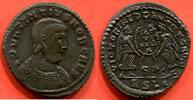 Antike Münzen BRONZE DECENCE 351-353 CESAR FRERE DE MAGNENCE PETIT A/ D N DECENTIVS NOB CAES SON BUSTE NU TETE, DRAPE A DROITE R/ VICTORIAE DD NN A -