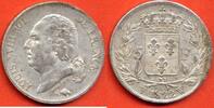 Französische Dezimalmünzen 5 FRANCS LOUIS XVIII BUSTE NU ANNÉE 1822 W ATELIER LILLE MÉTAL ARGENT ÉTAT SUPERBE JOLIE MONNAIE / N° CATALOGUE : G614 -