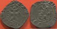 Französische Königliche Münzen PHILIPPE IV DIT LE BEL 1285-1314 DOUBLE PARISIS 2e ÉMISSION EN BILLON POIDS 1.24g ETAT TB / N° CATALOGUE : DUP227B -
