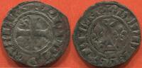 Französische Königliche Münzen DOUBLE TOURNOIS PHILIPPE IV DIT LE BEL 1285-1314 1e ÉMISSION EN BILLON POIDS 0.99g ETAT TB/TTB / N° CATALOGUE : DUP229 -