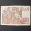 100 Francs Paysan filigrane inversé 100 Francs 100 Francs Jeune Paysan 1-10-1953 filigrane inversé, TB+ F+