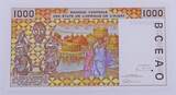 1000 Francs Afrique de l
