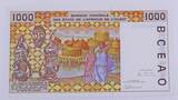 1000 Francs Afrique de l