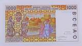 1000 Francs Afrique de l