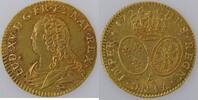  1726 A LOUIS XV (1715-1774) Louis XV, Louis d or aux lunettes 1726 A, Gad: 340 