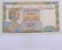 500 Francs la Paix 500 Francs La Paix 7.1.1943, D.7789/111, TTB+ -