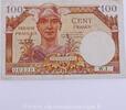 100 Francs 1947 Billets du Trésor Trésor Français type 1947, W.1/00330, TTB ss