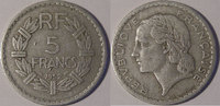 5 Francs 5 Francs Monnaie française, Lavrillier -