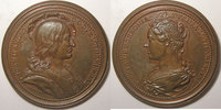 Médailles de Lorraine Médailles des Ducs de Lorraine, Jean II et Marie de Bourbon, 47mm, Lepage 39, TTB+/SUP, -