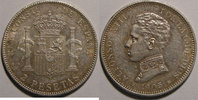 Spain 2 Pesetas Monnaie étrangère, Espagne, Spain -