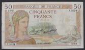 50 Francs Cérès 50 Francs Cérès 17.9.1936, X.5024, TB -