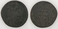 Russian Federation Russie, Russia, 1/4 Kopeck 1735, TB+, KM #187 -