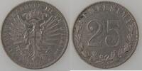 Italy 25 Centesimi Italie 1903, TTB+, KM# 36 -