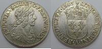 LOUIS XIII (1610-1643) 1/4 Ecu France, Louis XIII rose, Gad: 48 -